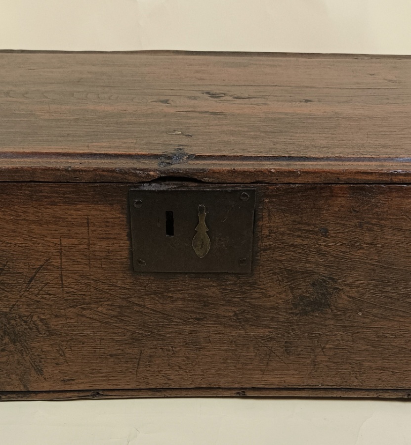 Antique Elm Bible Box